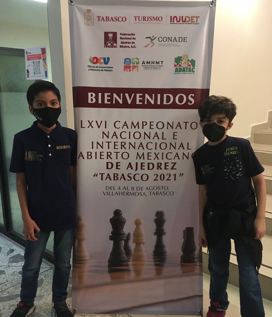 Exitosa participación de colimenses en el Abierto Mexicano de Ajedrez