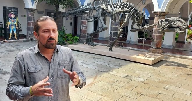 Exhibirán esqueleto de hadrosaurio en el Museo Regional de Historia