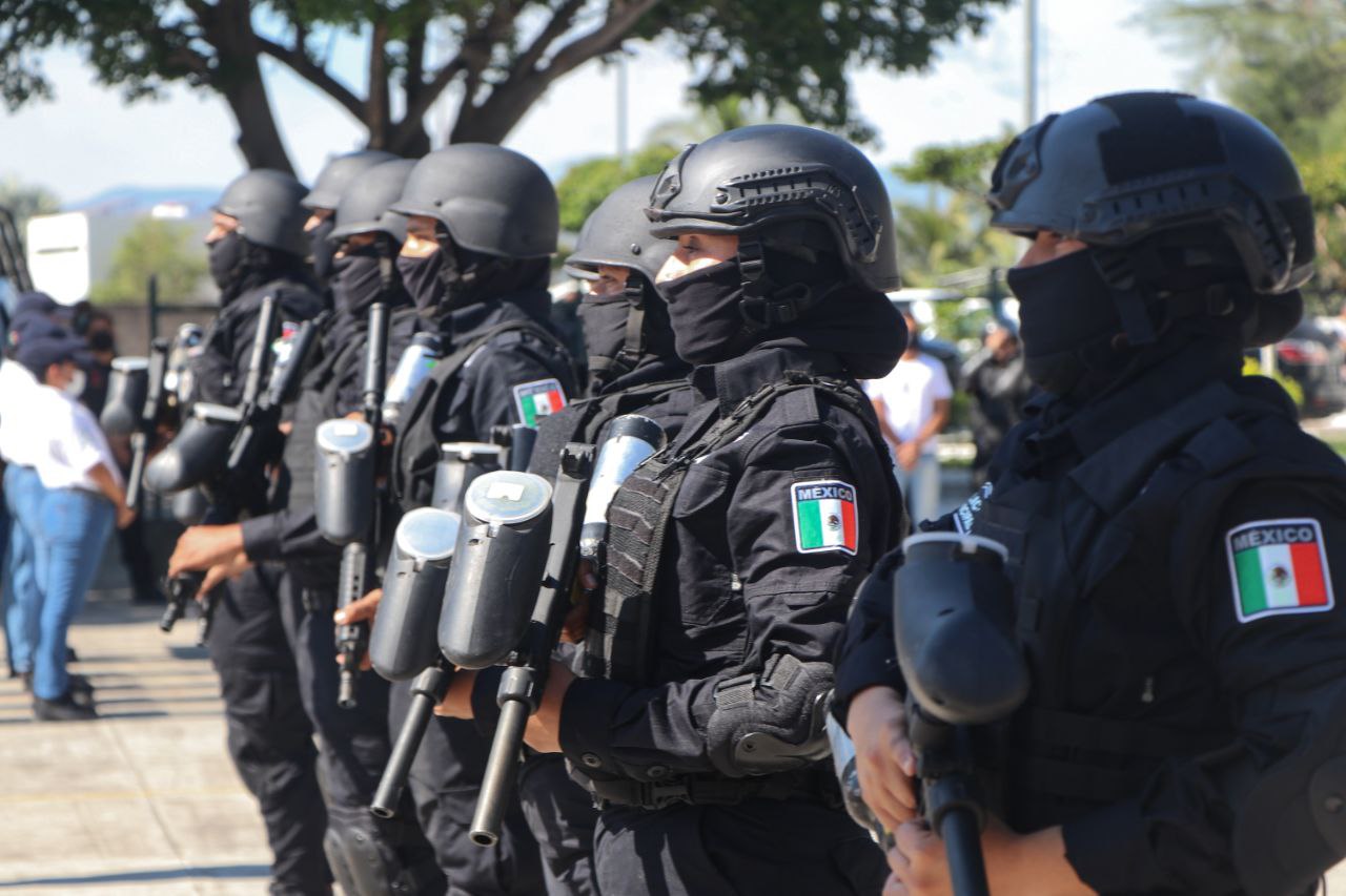 Fuerzas estatales detienen un sujeto con arma corta