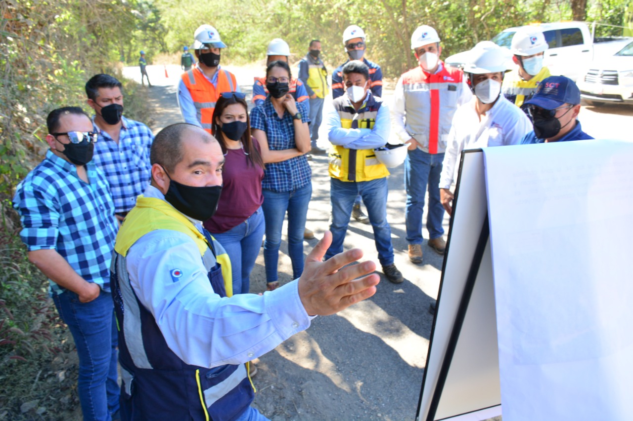 Peña Colorada habilitará un paso provisional en la carretera Villa de Álvarez – Minatitlán