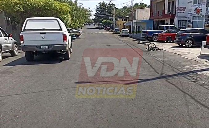 Balean a un hombre en pleno centro de Colima, se reporta grave