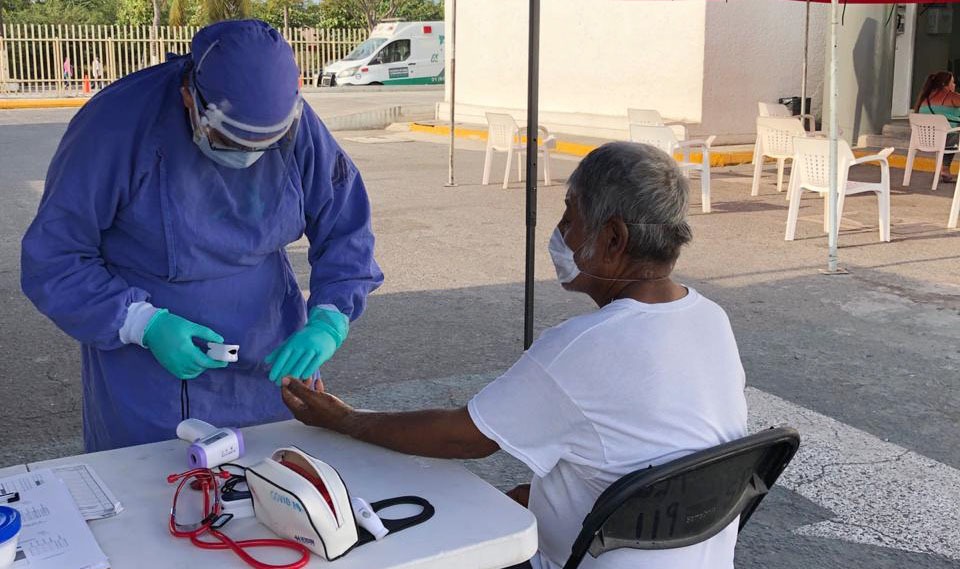 Verifican atención a pacientes de Covid-19 en el estado