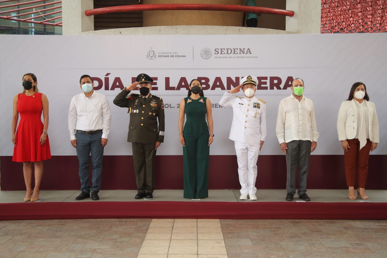 Gobernadora en el Día de la Bandera pide unidad para solventar los retos y alcanzar la patria que merecemos