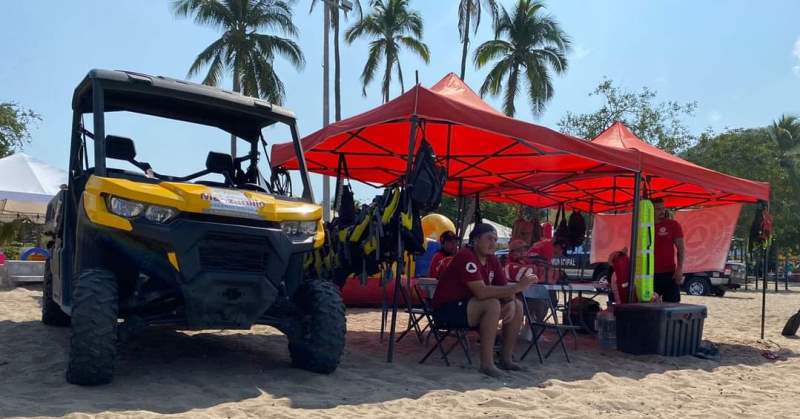 Mantienen vigilancia en playas guardavidas de PC Manzanillo