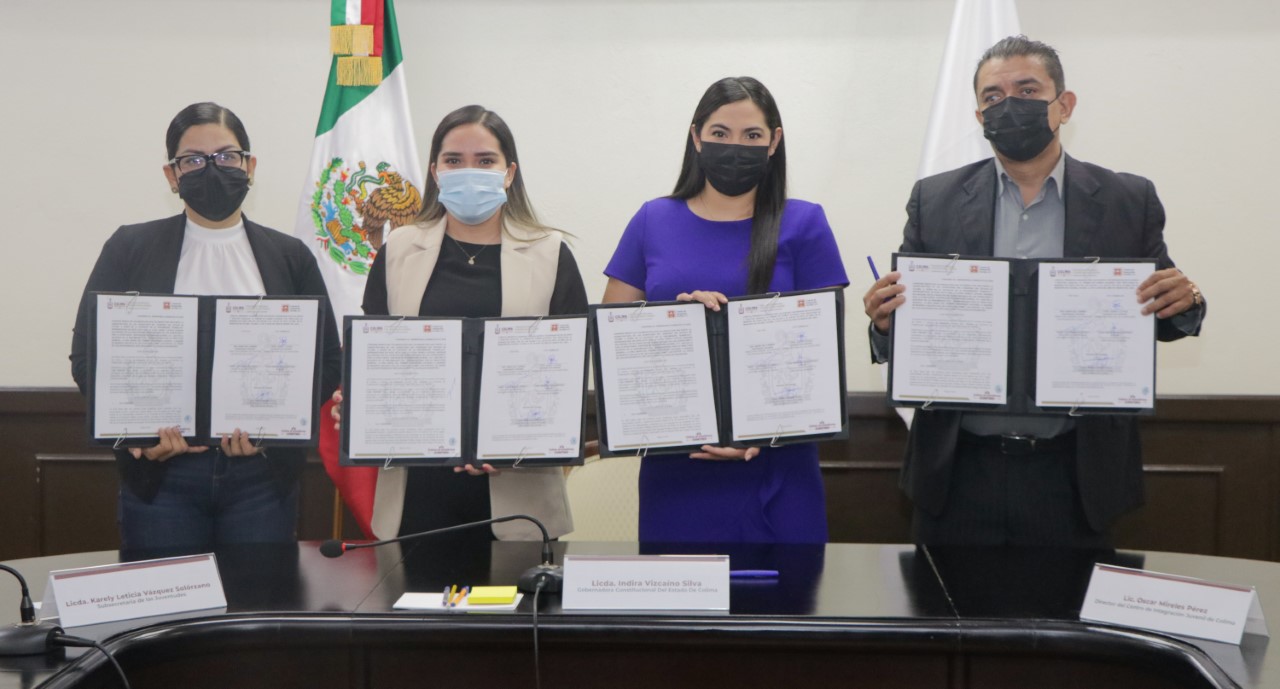 Gobierno de Colima y CIJ suman esfuerzos para combatir adicciones entre las juventudes