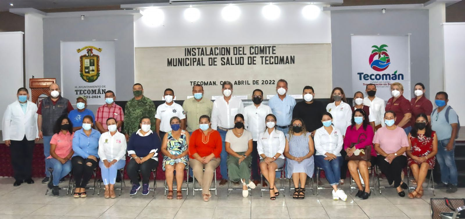 Instalan Comité Municipal de Salud en Tecomán