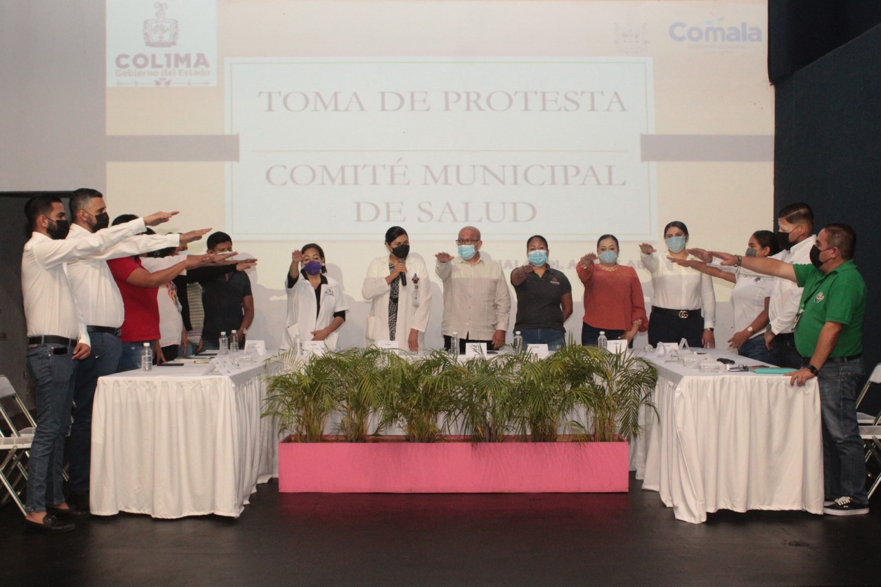 Instalan Comité Municipal de Salud en Comala