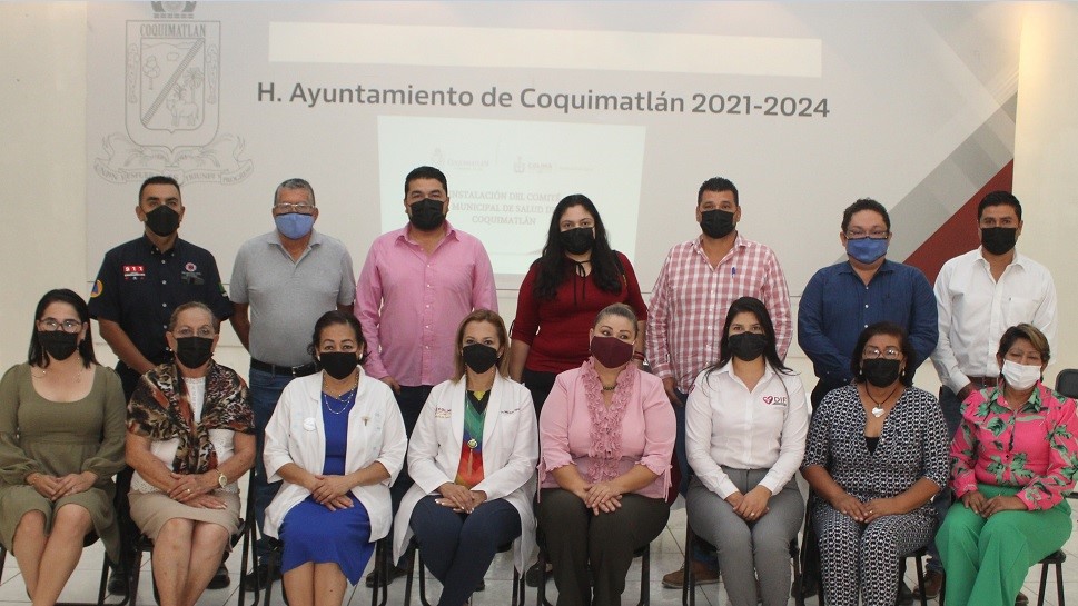 Instalan Comité de Salud en Coquimatlán