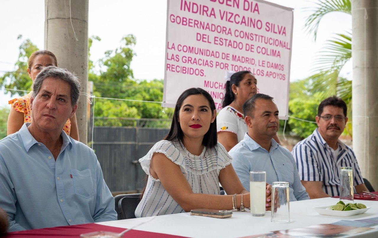 Habitantes de Madrid en Tecomán agradecen a la gobernadora por atender petición planteada en Diálogos Comunitarios