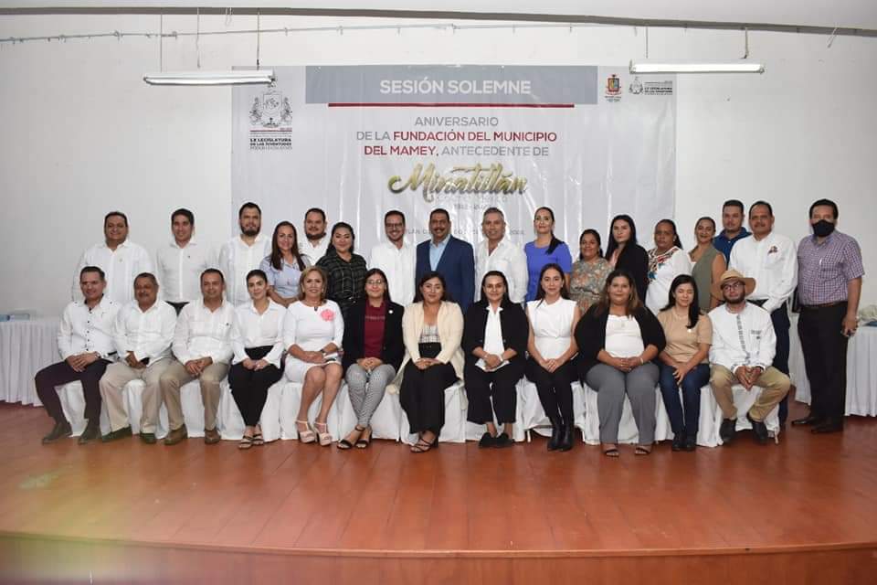 Congreso conmemora el Aniversario de la Fundación del Municipio del Mamey, antecedente del Municipio de Minatitlán