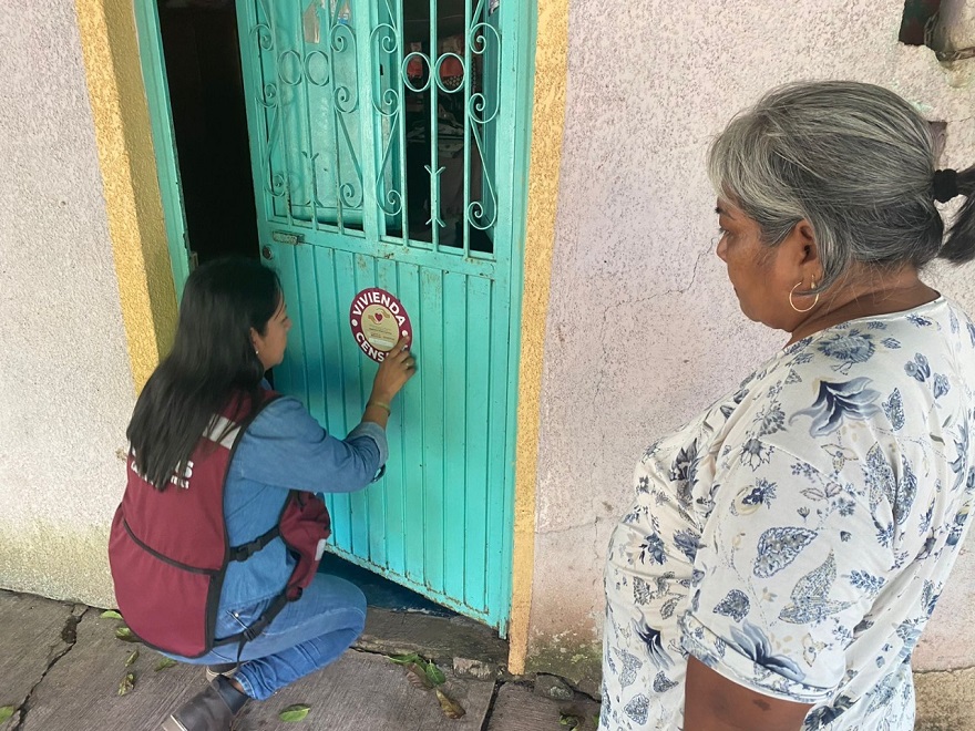 Bienestar inicia censo para personas afectadas por el sismo del lunes, en el estado de Colima