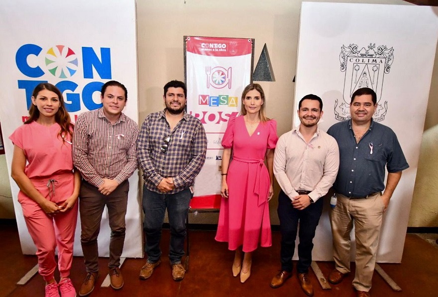 A través de campaña «Mesa Rosa” Ayuntamiento de Colima recaudará fondos para mastografías