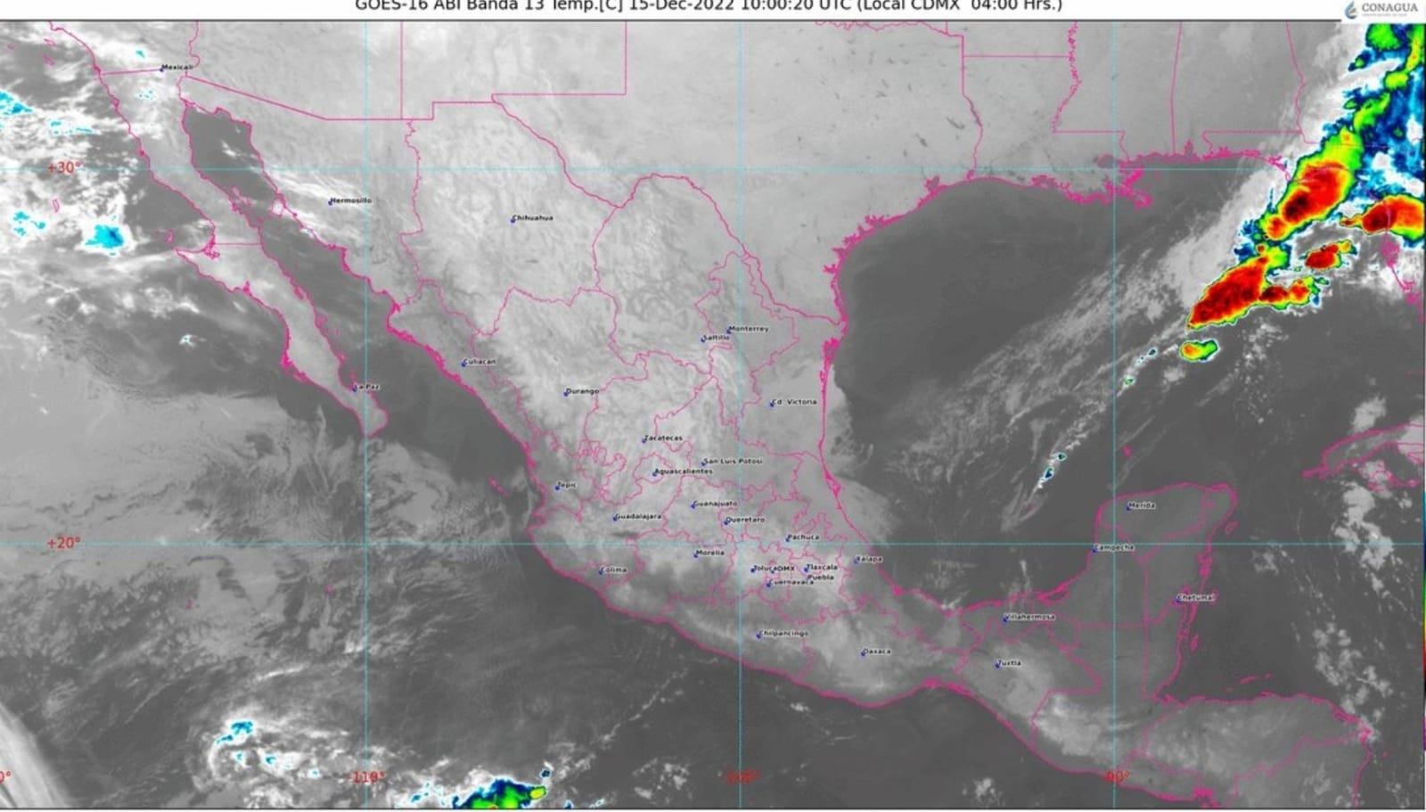 En Colima, frío por la madrugada y calor intenso en el día; no se contemplan lluvias