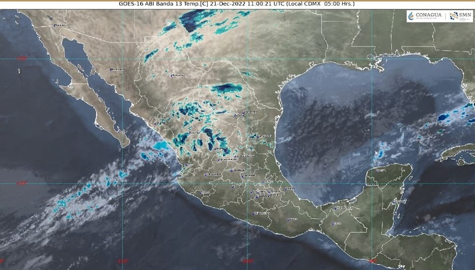 En Colima sigue el frío en la madrugada y calor elevado durante el día