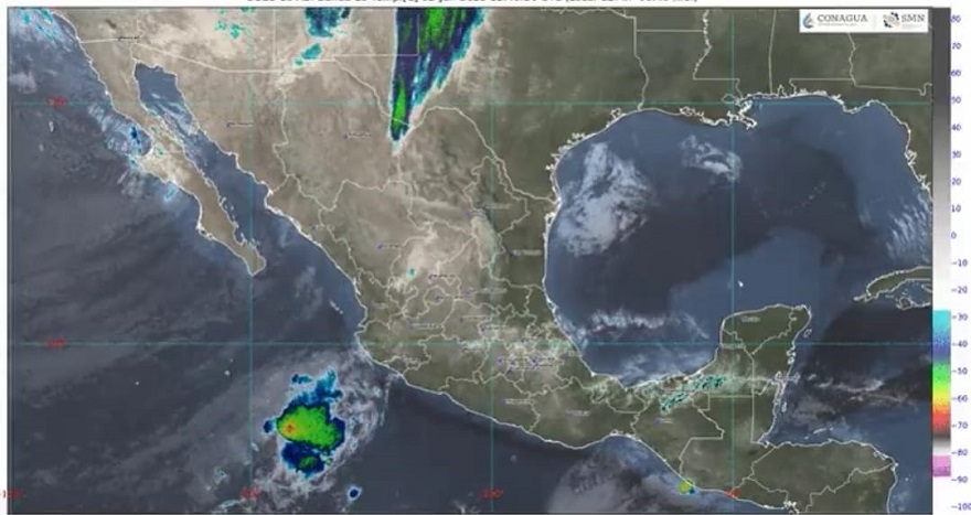 En Colima disminuye el calor y hay posibilidad de lluvias, este lunes