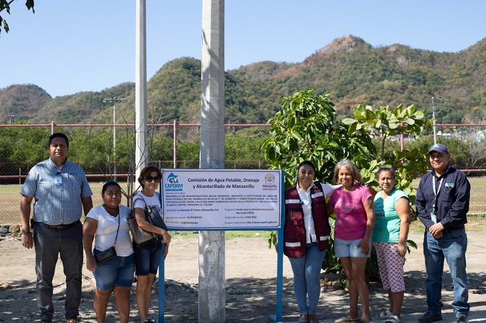 Griselda Martínez supervisa construcción de nueva red de agua potable para La Alameda