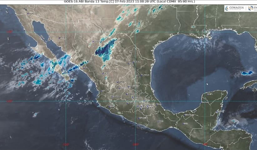 Hoy en Colima, ligero descenso en la temperatura y posibles lluvias aisladas