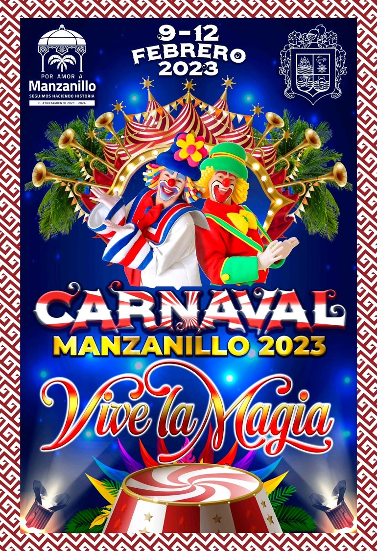 Este jueves comienza Carnaval Manzanillo 2023 “Vive la magia”