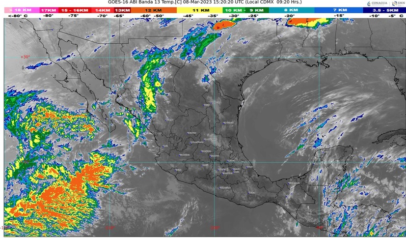 Sigue el calor intenso y sin lluvias en Colima; hoy oscilará de 35 a 40°C