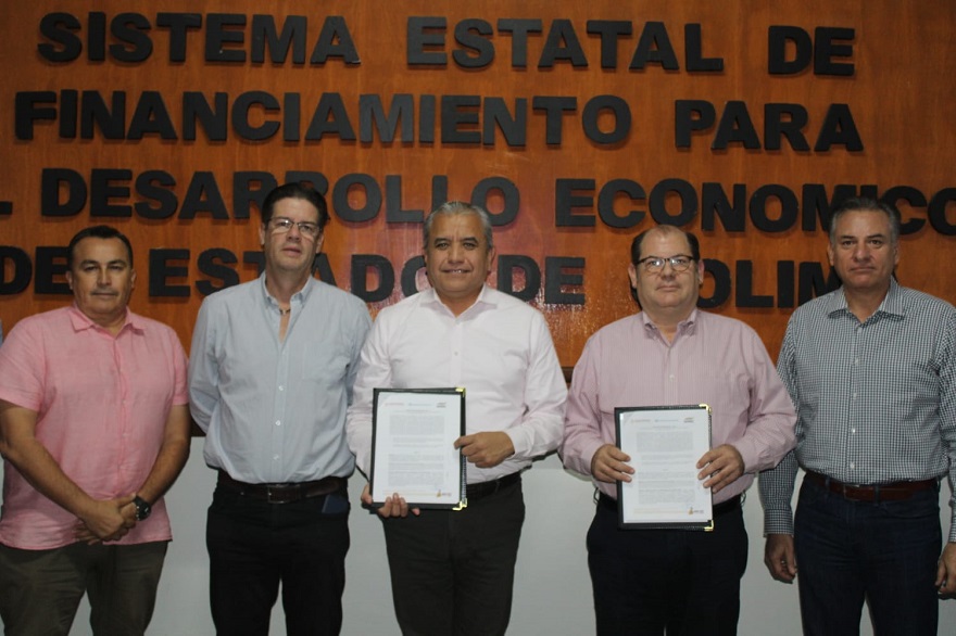Sefidec y Nafin firman convenio para facilitar el acceso a financiamiento y fortalecer al sector empresarial de Colima