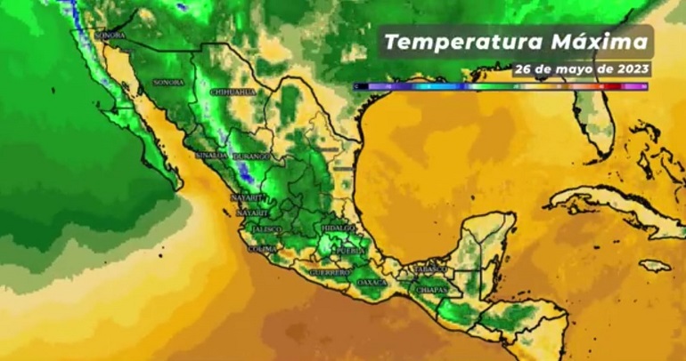 UEPC Colima: Fin de semana con temperaturas elevadas en el estado