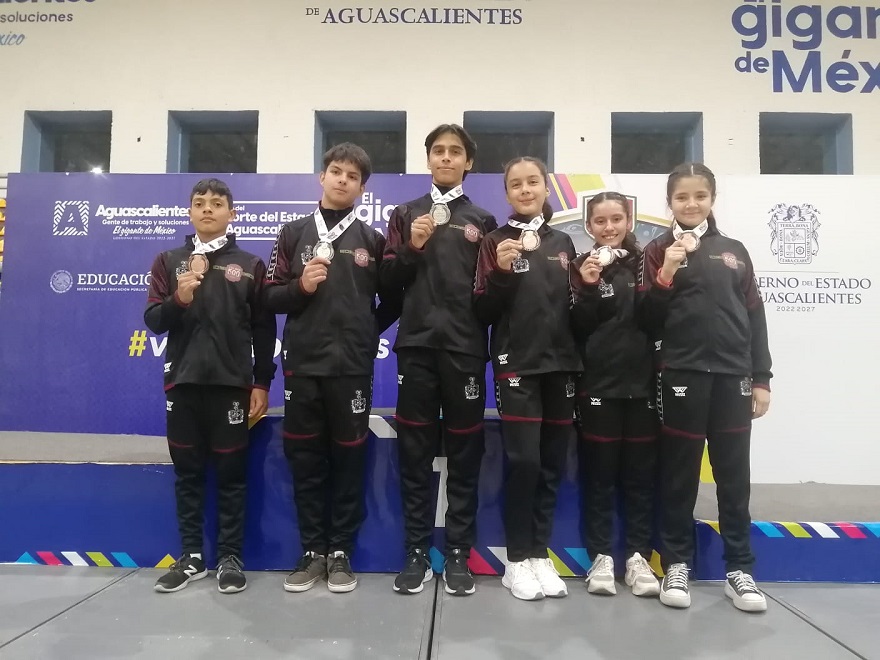 Colima logra sus primeras medallas de Nacionales Conade 2023 en gimnasia de trampolín