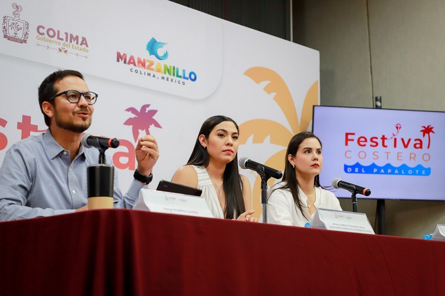 Indira anuncia Festival Costero del Papalote en Manzanillo, el 9 y 10 de junio