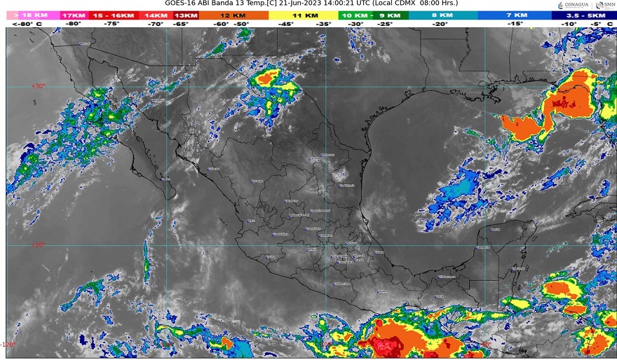 En Colima no ceden las altas temperaturas; la máxima continuará entre 40 a 45°C