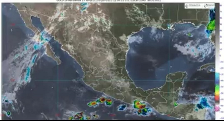 Colima sigue con temperaturas máximas de 40 a 45°C y probables lluvias aisladas