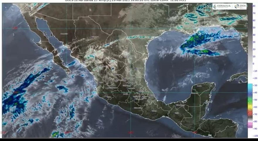 En Colima se mantiene pronóstico de lluvias aisladas y temperaturas de hasta 40 a 45°C