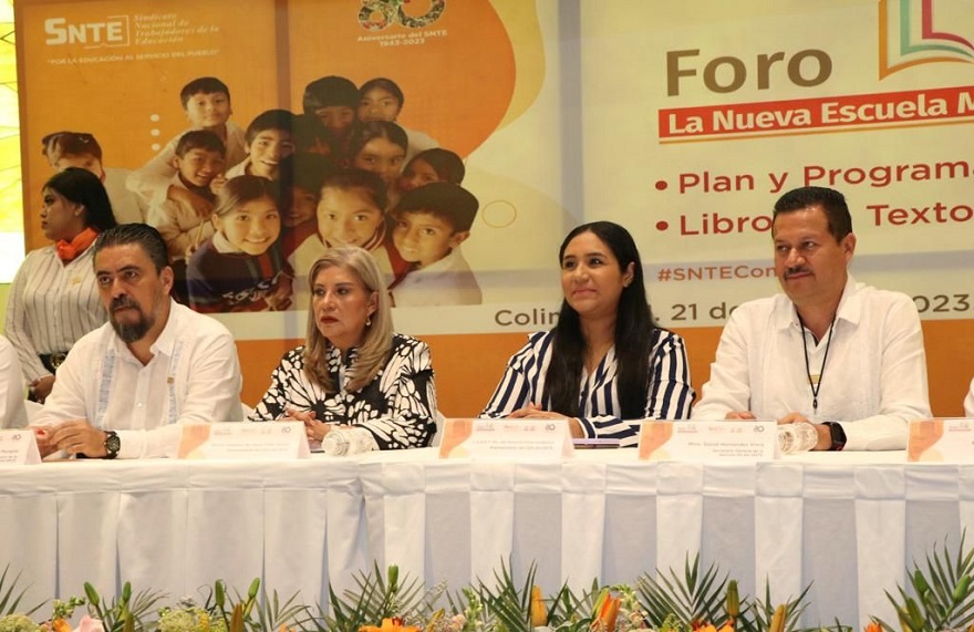 Personalidades educativas de Colima analizan el modelo de Nueva Escuela Mexicana