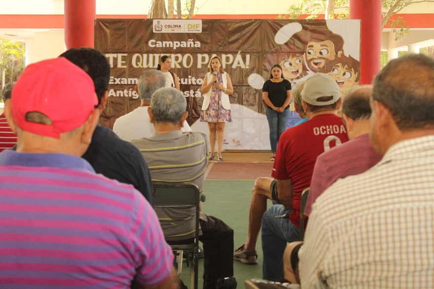 Inicia en Colima campaña ‘Te quiero papá’ para prevenir cáncer de próstata