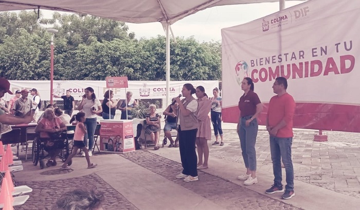 DIF Estatal Colima continúa con las brigadas del Bienestar en tu Comunidad