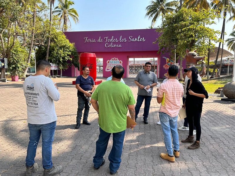 Iffecol continúa preparativos para la Feria de Todos los Santos Colima 2023