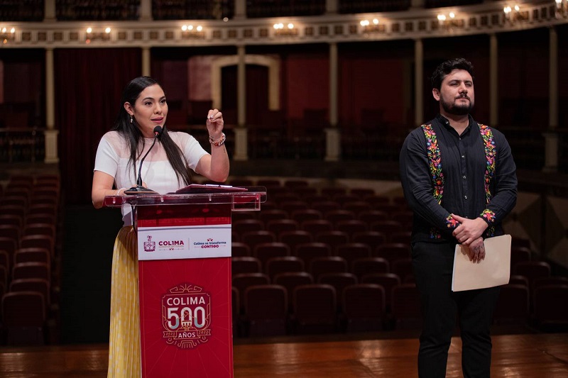 Indira presenta ‘Festival Colima 500 Años’ para celebrar la fundación de nuestro estado