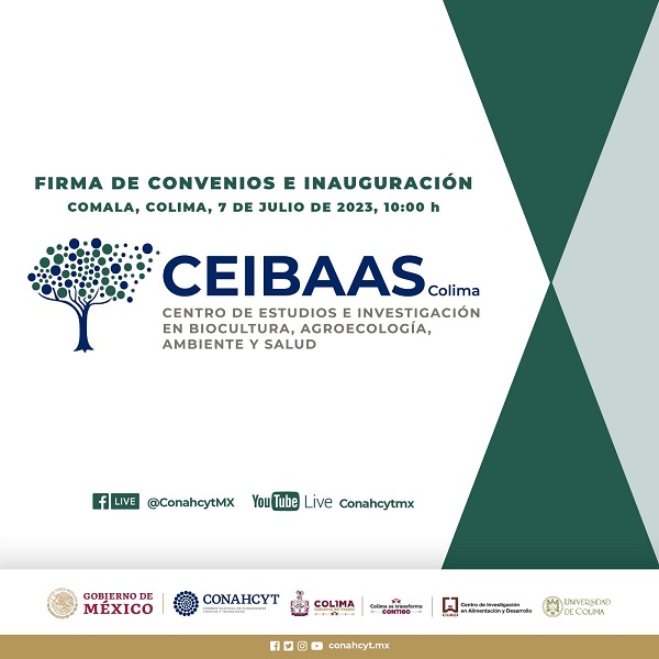 Inauguran Centro de Estudios e Investigación en Biocultura, Agroecología, Ambiente y Salud, este viernes