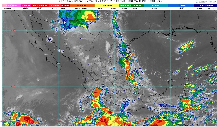 UEPC Colima vigila la probable formación de un ciclón en los próximos días