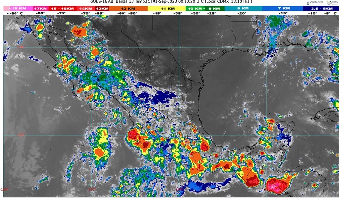 UEPC en alerta: esta noche y madrugada, Colima espera lluvias muy fuertes