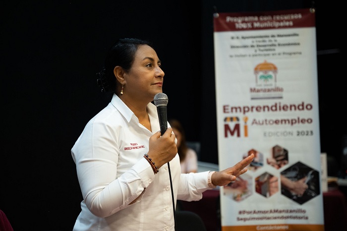 Con “Emprendiendo mi Autoempleo” sacaremos a Manzanillo y al país adelante: Griselda Martínez