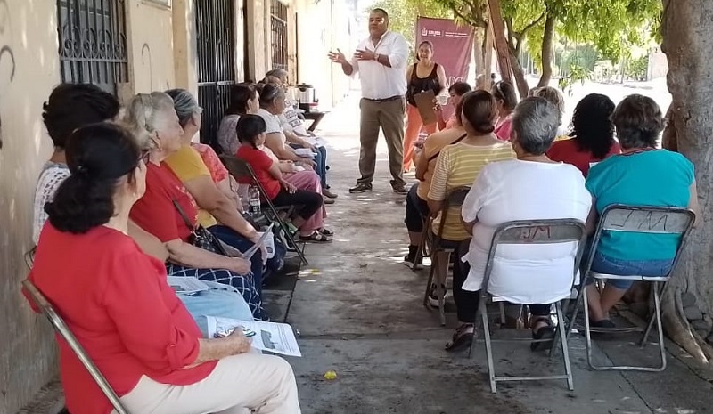 IAAM ofrece plática sobre auto-cuidado de Personas Adultas Mayores, en Lo de Villa