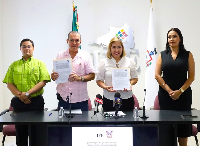 IEE Colima y UdeG firman convenio de colaboración; realizarán