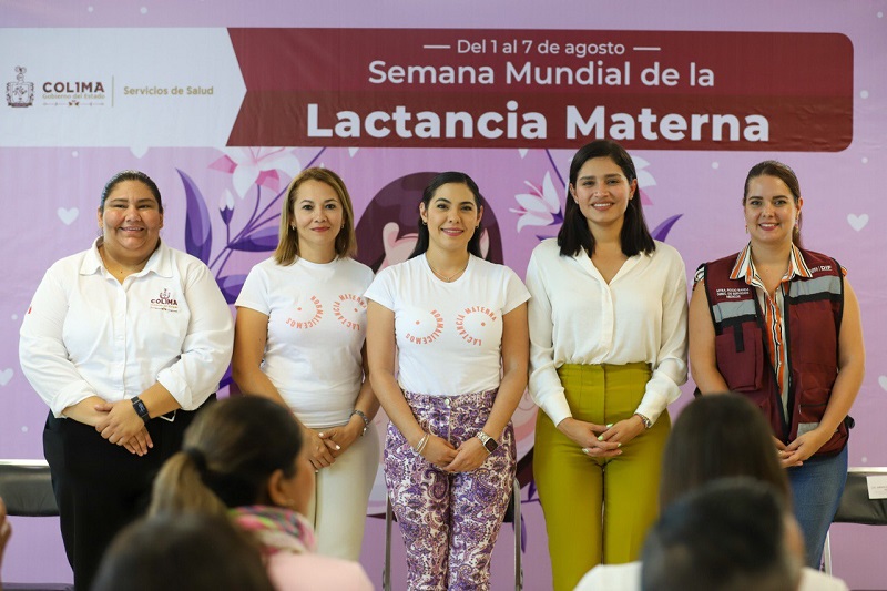 Gobernadora cierra la Semana Mundial de la Lactancia Materna 2023