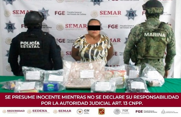 Mujer es detenida por la Policía Estatal, por delito de robo equiparado