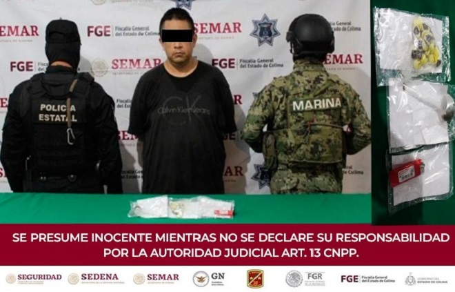 Agentes de la PEP detienen a un hombre con varios envoltorios de droga