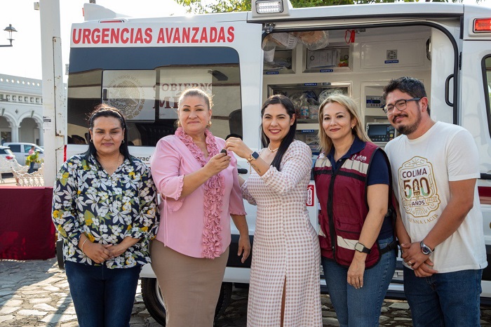 Coquimatlán recibió una ambulancia de urgencias avanzadas y tendrá otra para Pueblo Juárez