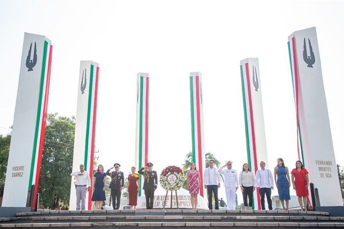 Gesta de Niños Héroes muestra la importancia de sembrar amor y orgullo por México en las nuevas generaciones: Indira