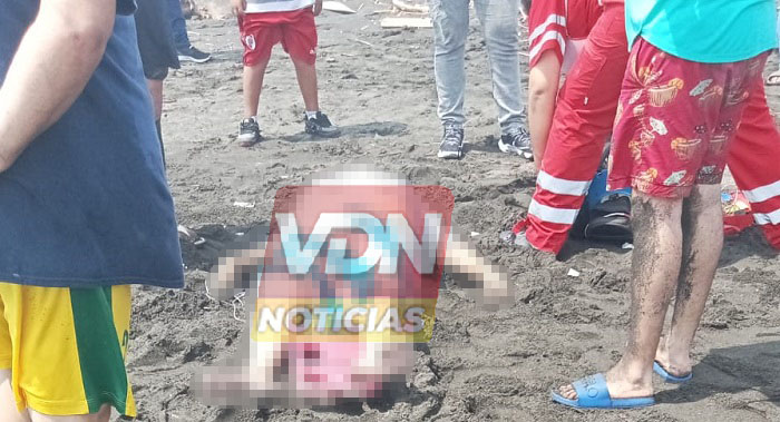 Adulto mayor se ahoga en la Playa del Real en Tecomán