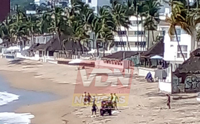 Muere joven ahogado en el mar a espaldas del condominio Punto Horizonte, en Manzanillo
