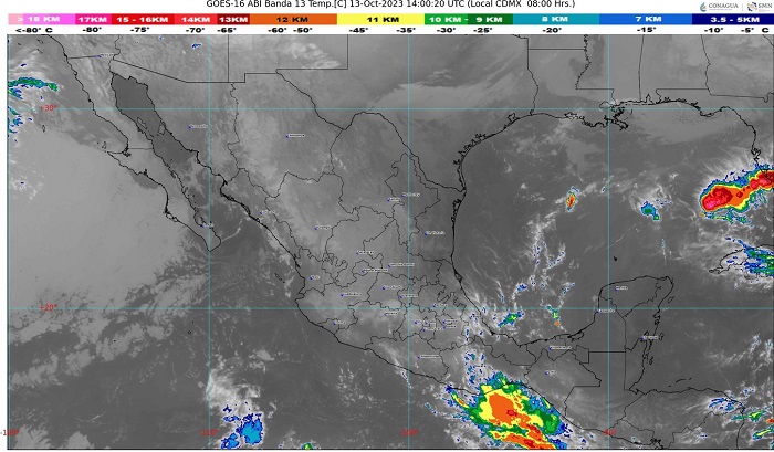 Zona de baja presión aumenta a 40% probabilidad a desarrollo ciclónico