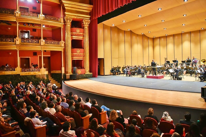 Banda Sinfónica de Colima se presentó con éxito en el Teatro Degollado de Guadalajara